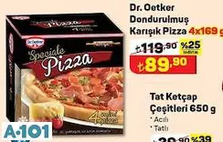 DR. OETKER DONDURULMUŞ KARIŞIK PİZZA DR. OETKER DONDURULMUŞ KARIŞIK PİZZA